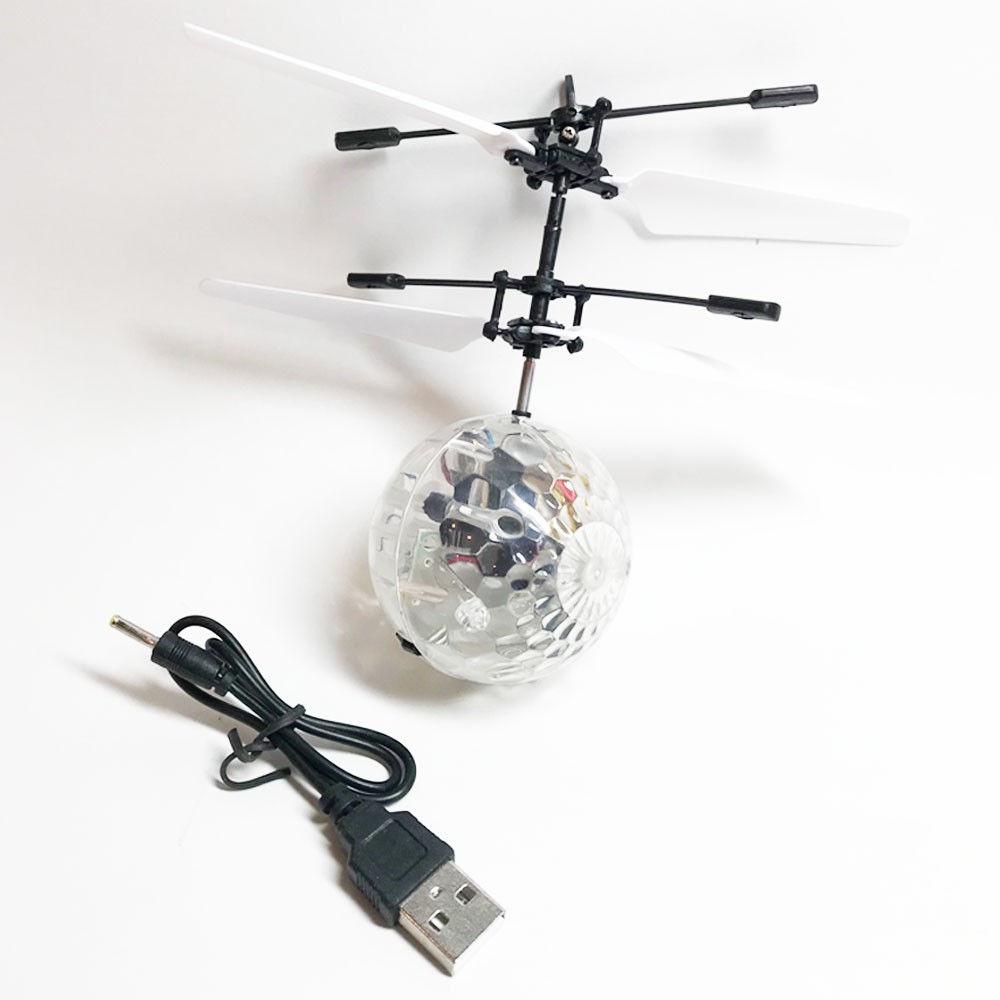 Balle Volante RC Flying Infrarouge à Induction USB. Temps de vol : 8-15  minutes